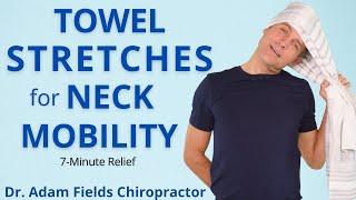 Towel Stretches for Relief and Mobility | NOT for herniated discs... see other videos.