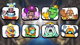 ALL Emotes In Clash Royale! | 295 Emotes!