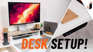 My Standing Desk Setup & Best Desk Accessories for 2024!