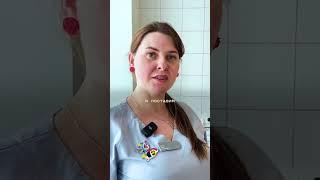 Вика лечит зубы во сне в детской стоматологии Inwhite Medical Kids