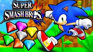 Super Smash Bros 4 3DS: Sonic Speed! Character Unlock Classic Core Gameplay Walkthrough PART 3