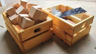 Making Sturdy Crates from Scraps