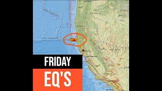 100's of Aftershocks from 7.0 Earthquake. USGS not reporting all quakes...Friday 12/6/2024