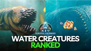 I Ranked the Top 10 Best WATER Creatures in ARK!