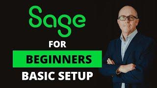 Sage Accounting Tutorial - Basic Setup - Quick & Easy (SA 2024)