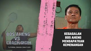 Permainan Double Coach Gigih & Tutorial Smash Flick | Tutorial Badminton Gigih Coach