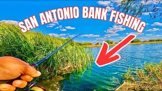 BANK Fishing SPOT in San Antonio, Texas #bassfishing #fishing