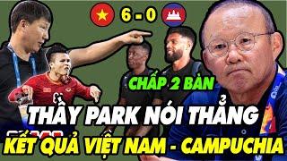 Hôm Nay Thầy PARK NHẬN ĐỊNH SỐC Về KẾT QUẢ TRẬN ĐẤU VN -CAMPUCHIA, Cả ĐNA Ngỡ Ngàng, HLV Cam Sốt Vó