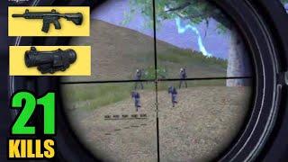 WHY M4 + 6x SCOPE IS A MUST | SOLO VS SQUAD | PUBG MOBILE