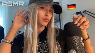 ASMR in GERMAN  whisper rambles + some triggers