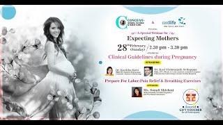 Webinar on Clinical Guidelines in Pregnancy | Prepare For Labor - Pain Relief & Breathing Exercises