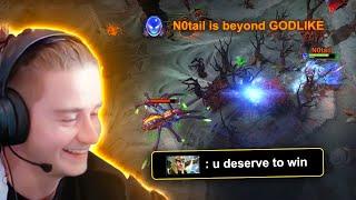 N0tail tests his MICRO SKILLS on ARC WARDEN MID 