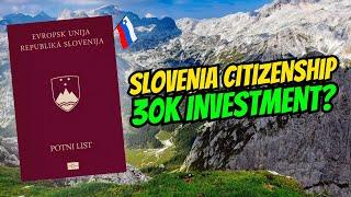 Slovenian Citizenship By Investment For 30,000 EUR? 
