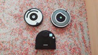 RoboVac Party#17: Neato XV vs Roomba 600/700 series  (special request of @MandrakeRoomba )