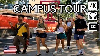 TEMPLE UNIVERSITY Campus Tour Philadelphia - (4K Walking and Caption Tour) 360 Spatial Sound