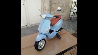 موتور شارژی کودک مدل وسپا ELECTRIC BABY MOTORCYCLE  VESPA