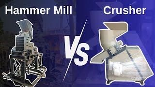 Crusher vs. Hammer Mill| Find the Perfect Shredding Solution for Your Needs | Amey Engineers