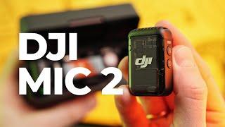 Обзор DJI Mic 2 - профессиональный звук у вас в кармане! Тесты звука и тест на дальность работы.