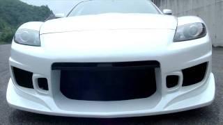 C-WEST RX-8用エアロパーツ（C-WEST MAZDA RX-8 AERO PARTS）