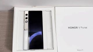 Honor V Purse Folding Screen -Unboxing & Review