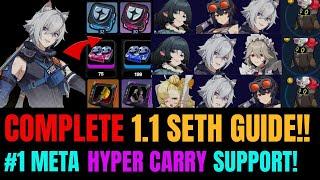 COMPLETE Seth M0-M6 Preparation & Builds Guide! 1-60 Leveling Materials + BIS Weapon & Teams