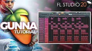 How To Create A Gunna Type Beat From Scratch On FL Studio 2019 | Trap Tutorial