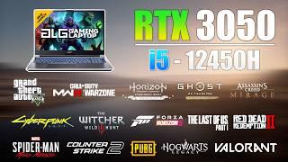 Acer ALG : i5 12th Gen 12450H RTX 3050 6GB Gaming Test in 15 Games