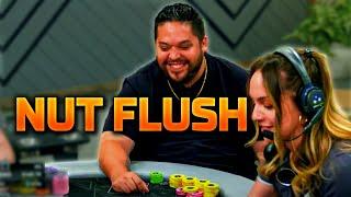 FLUSH vs FLUSH vs SET In High Stakes Game