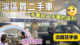 大灣區二手車与新車政策有乜唔同|實地采訪店員，答疑惑|需要的資料及手續|珠海生活#珠海 #二手車 #港車北上