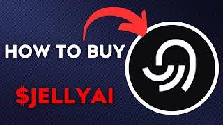 How To BUY $JELLYAI - jelly ai agent TOKEN CRYPTO COIN IN 60 SECONDS