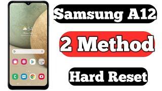 Samsung Galaxy A12 Hard Reset 2 Method