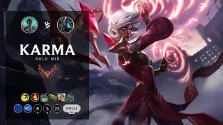 Karma Mid vs Ekko - EUW Grandmaster Patch 12.9