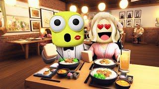 DEGUSTATION EN COUPLE DE NOURRITURE ASIATIQUE ROBLOX (K-Food)