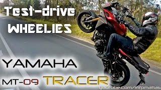 Yamaha MT-09 (FJ-09) TRACER | Test-drive | WHEELIES