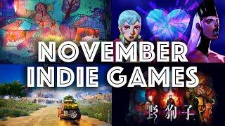 10 November Indie Games Not To Miss