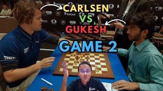 When you have to beat Magnus Carlsen on demand | Carlsen vs Gukesh | Commentary by Sagar