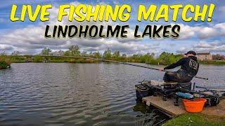 Live Match FISHING | Laurels Lake @ Lindholme Lakes!
