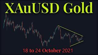 XAuUSD Gold Technical Analysis 18 to 22 October 2021