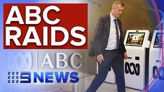Federal Police raiding ABC headquarters in Sydney | Nine News Australia
