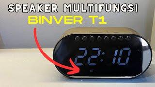 Speaker Sekaligus Jam Digital! Review Binver T1 MP3 Digital Clock