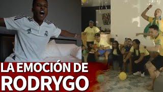 El emocionante momento en el que Rodrygo sabe que irá al Mundial | Diario AS