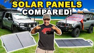 SOLAR BLANKET vs. FIXED SOLAR PANELS - What's best? Shauno's Ultimate Guide for 4WD Solar Setups!