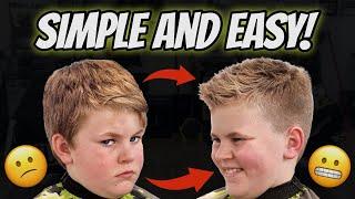 Super Easy Boys Haircut Tutorial ️ How To Cut Hair at Home