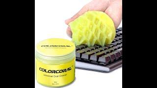 COLORCORAL Cleaning Gel Universal Dust Cleaner for PC Keyboard - Does It REALLY Works?...