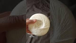 Cotton Yarn For Crochet Sleeves || Crochet Dress || Jarcovers  #macrame #weaving #textile #yarn