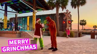 Snowing at Sawgrass | Merry Grinchmas! The Villages Florida | Michael & Tiffany Vlogmas 2024