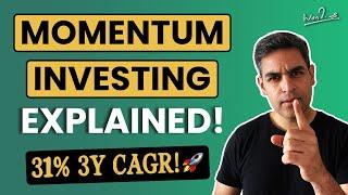 30+% RETURNS? | Momentum Investing EXPLAINED for Beginners! | Warikoo Hindi