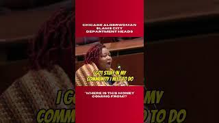 Chicago Alderwoman calls out Chicago City Heads