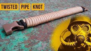 Браслет из паракорда Twisted Pipe / Twisted Pipe Knot Paracord Bracelet