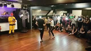 Samy el magico y Carolina Borrego bachata workshop